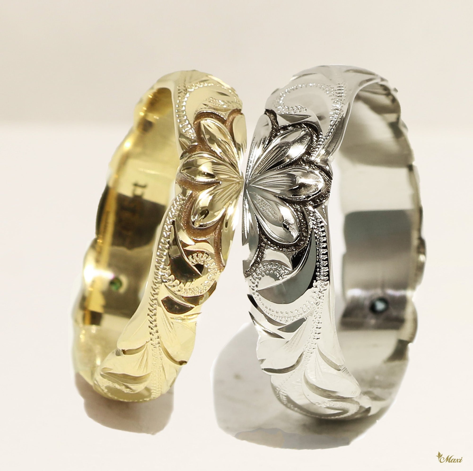 Naupaka Flower Rings　ナウパカの花のリング