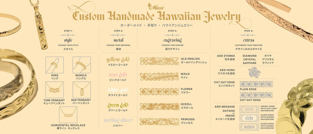 15mm Gold Hawaiian Heirloom Bangle Bracelet | eBay