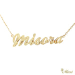 [14K/18K Gold] Custom Letter/Name Necklace_SMALL (N0202)