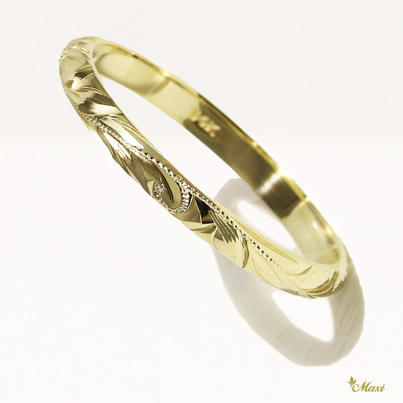 [14K/18K Gold/Platinum] 2mm Barrel Ring *Made to Order* (T_R0133_2_no edge)