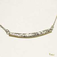 [14K/18K Gold] Wa'a Horizontal Necklace_Small