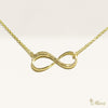 Infinity Necklace [14K/18K Gold]