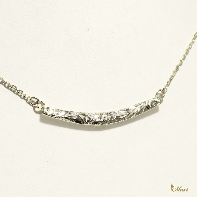 [14K/18K Gold] Wa'a Horizontal Necklace_Small