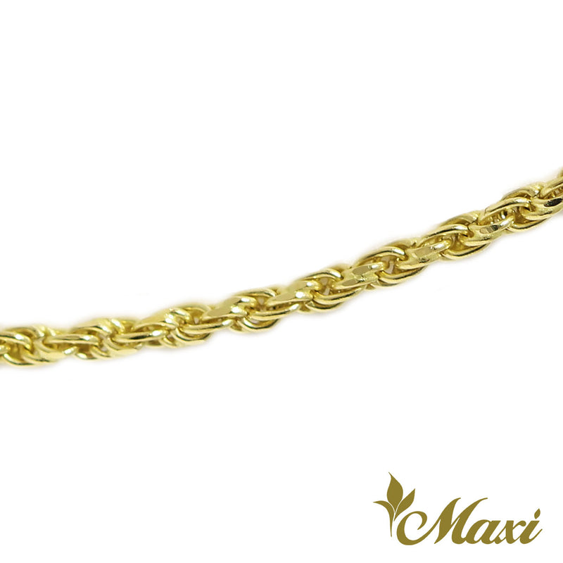 [14K Gold] 1.5mm Rope Chain