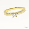 0.28ct Diamond 2mm/Flat Ring - Fashion/ Engagement [14K/18K Gold]