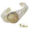 [Silver 925] Buffalo Nickel Coin Bangle Bracelet (B0504) [Made to Order]