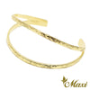 [14K Gold] Double Open Bangle Bracelet *Made to Order* (B0583)