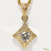 [14K Gold] Hoku Diamond Pendant*Made-to-order*(P0693-0.11ct)