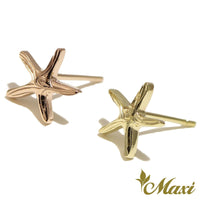 [14K Gold] Starfish Pierced Earring*Made-to-order* (KE0014)