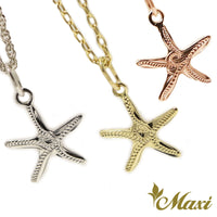 [14K Gold] Starfish Pendant*Made-to-order* (KP0104)