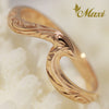 Small Nalu Wave Ring [14K/18K Gold]