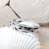 Silver 925 Enamel Ring Small