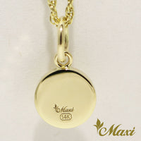 [14K/18K Gold] -BRENDAxMaxi- Petite Medallion Pendant*Made-to-order*(P1239)