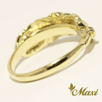 [14K Gold] Feather Ring  *Made to order* (R0650)