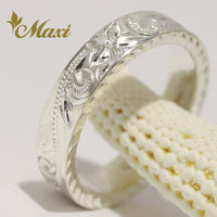 [Silver 925] 4mm Flat Ring *Made to Order* (R0670)