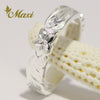 [Silver 925] 4mm Hawaiian Flat Ring-Cut out edge  [Made to Order] (R0782)