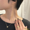 [14K Gold]  Medallion Necklace*Made-to-order*(KN0033)