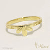 [14K Gold]Single Color Naupaka Cutout Ring*Made to Order*(TRD)