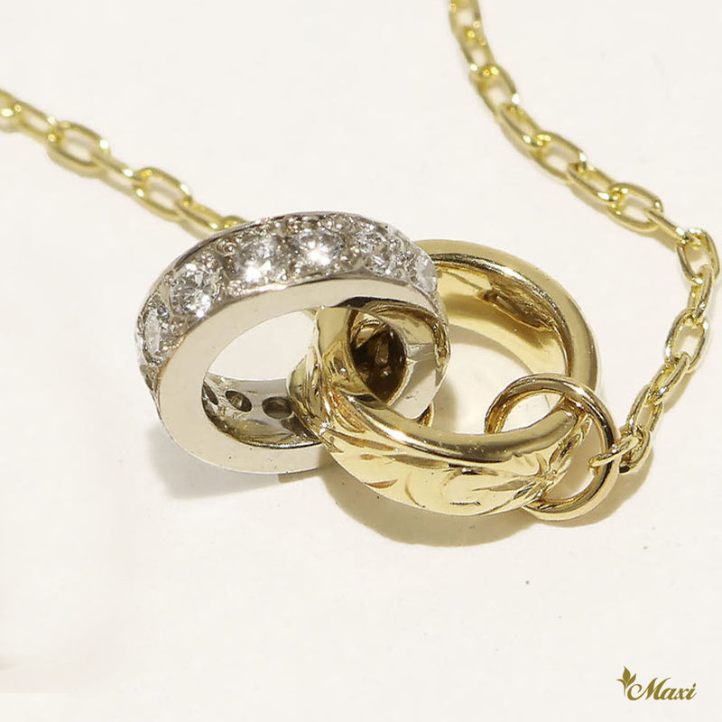 [14K Gold] Double Tube Necklace*Made-to-order* (TRD)