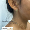 [14K Gold] Brenda x Maxi Diamond Shaped Pierced Earring *Made-to-order*(E0236)