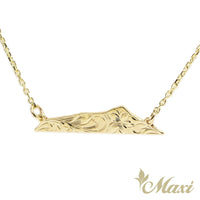 [14K Gold] Diamond Head Necklace Small*Made-to-order*Newest TRD