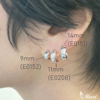 [Silver 925] Hoop Pierced Earring Small- *Made to Order* (E0152)