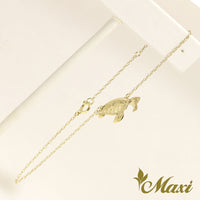 [14K Gold] Honu(Hawaiian Sea Turtle) Bracelet *Made-to-order*(TRD)