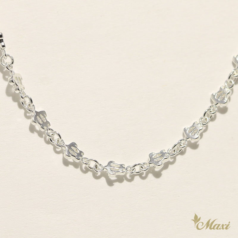 [Silver 925] Honu(Hawaiian Sea Turtle) Design Chain Necklace *Made-to-order*(N0238)