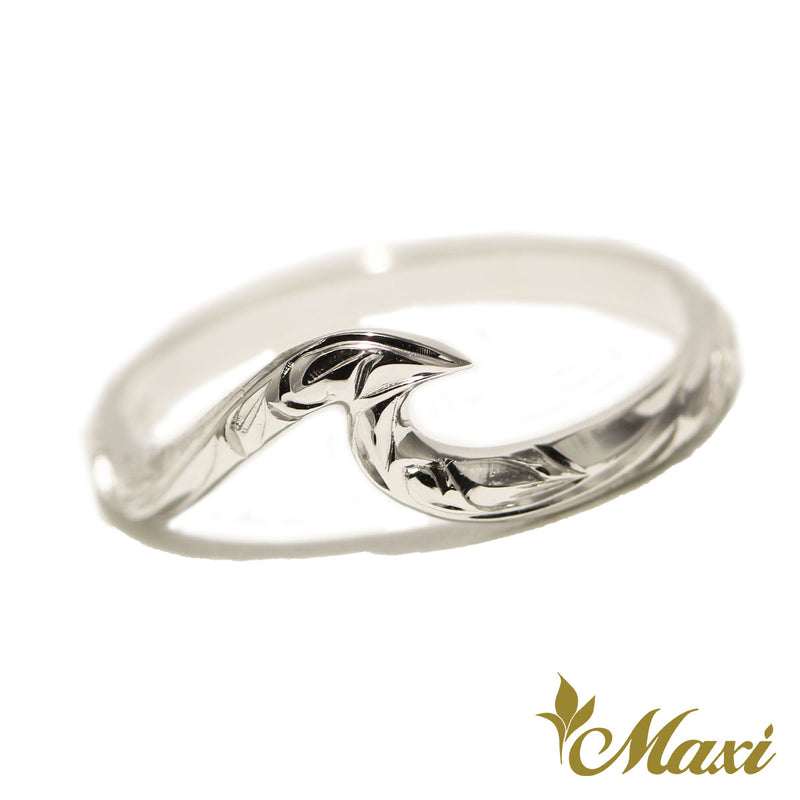 Small Nalu Wave Ring [14K/18K Gold]