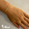 [14K Gold] Triple Nalu Wave Bracelet*Made to order*