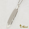 [14K Gold] Feather Pendant*Made to order* (P1183)