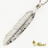 [14K Gold] Feather Pendant*Made to order* (P1183)