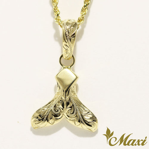 14K Gold] Handmade Fish Hook Pendant Small-Double Side Engraving [Mad –  Maxi Hawaiian Jewelry マキシ ハワイアンジュエリー ハワイ本店