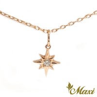 [14K/18K Gold] Sirius Star Hoku Pendant *Made-to-order* 