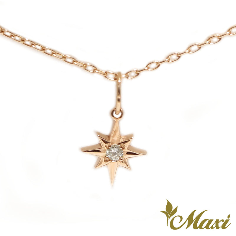 [14K/18K Gold] Sirius Star Hoku Pendant *Made-to-order* 