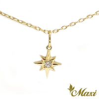 [14K/18K Gold] Sirius Star Hoku Pendant *Made-to-order* 