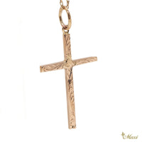 [14K Gold] Cross Pendant 29x18mm *Made-to-order*(TRD-Cross)