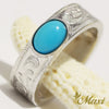 6mm Sleeping Beauty Turquoise Ring [14K Gold] 